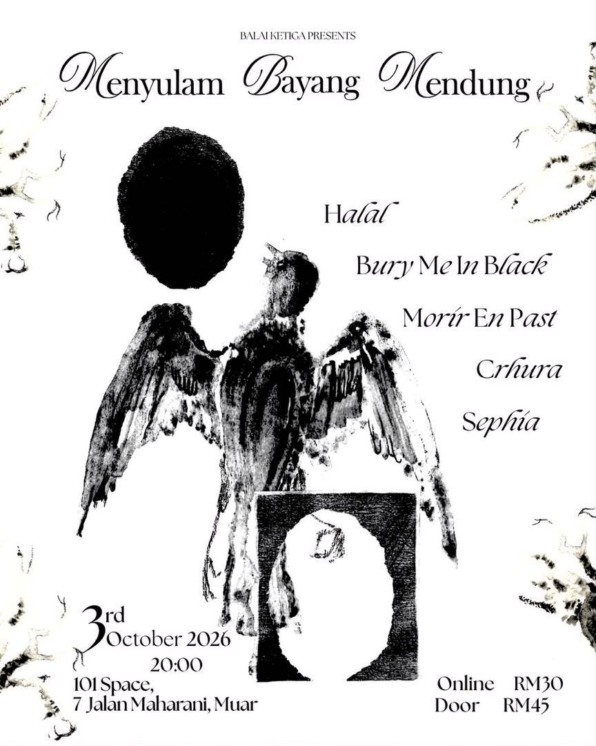 Menyulam Bayang Mendung flyer front