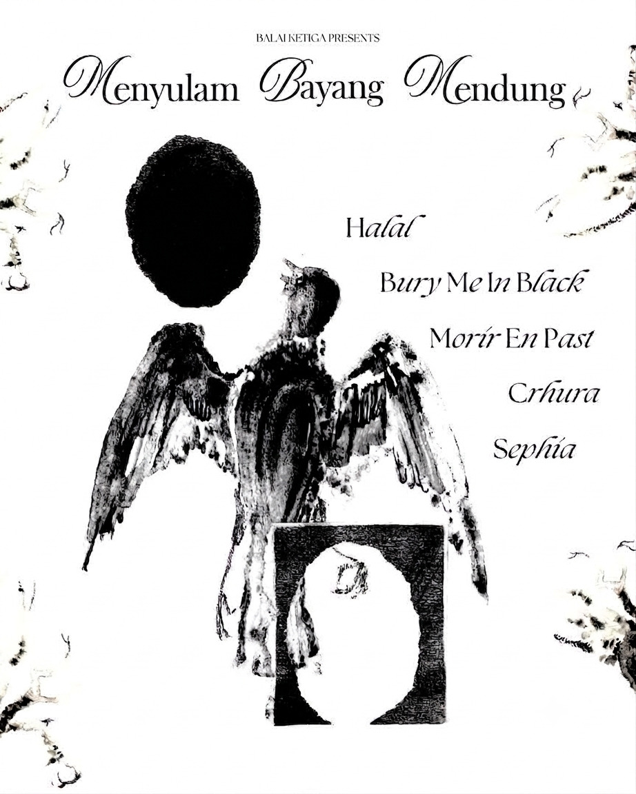 Menyulam Bayang Mendung flyer